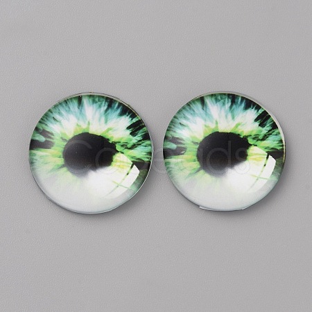 Glass Cabochons GLAA-WH0033-75G-03-1