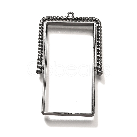 Alloy Open Back Bezel Pendants PALLOY-I223-07B-1