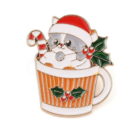 Christmas Theme Enamel Pins LS-JEWB-S027-01B-1