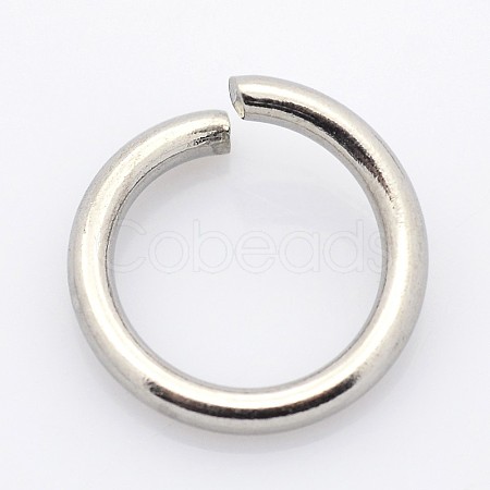 Tarnish Resistant 304 Stainless Steel Open Jump Rings STAS-E066-03-5mm-1