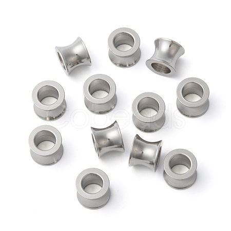 Tarnish Resistant 304 Stainless Steel Beads STAS-E039-2-1