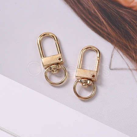 Zinc Alloy Lobster Claw Swivel Clasps PW-WG80182-01-1