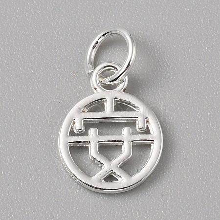 Brass Charms FIND-WH0159-63S-20-1