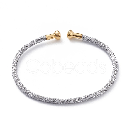 Braided Carbon Steel Wire Bracelet Making MAK-A017-B06-1