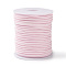 45M Faux Suede Cord, Faux Suede Lace, Lavender Blush, 2~2.5x1.5~2mm, about 50 Yards(45m)/Roll