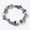 Natural Gemstone Stretch Bracelets, Nuggets, 2-1/8 inch(5.5cm)