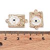 Resin Connector Charms FIND-E043-11KCG-06-3