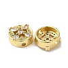 Rack Plating Brass Micro Pave Cubic Zirconia Beads KK-K377-18G-2