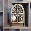 Sun and Moon Wall Mounted Crystal Display Case PW-WG42965-01-1