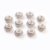 Grade A Rhinestone European Beads CPDL-H001-12x9mm-7-1