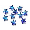 Electroplate Glass Charms X-GLAA-H101-B-02-1