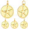 10Pcs Brass Pendants KK-BBC0027-97-1