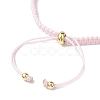 Braided Nylon Cord Slider Bracelet Making AJEW-JB01237-01-3