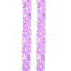 Transparent Glass Beads Strands LAMP-L078-010D-1