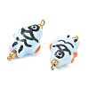 Handmade Porcelain Pendants STAS-Q119-31G-04-2