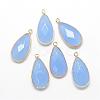 Natural White Jade Pendants G-S221-15G-2