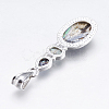 Abalone Shell/Paua Shell Pendants SSHEL-P014-19-2