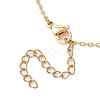 Cross 304 Stainless Steel Pendant Necklaces NJEW-JN05200-01-5
