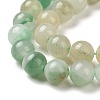 Natural Green Aventurine Beads Strands G-Q462-8mm-20B-4