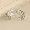 304 Stainless Steel Cuff Bangles BJEW-S172-01P-1
