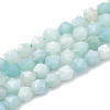 Natural Amazonite Beads Strands X-G-S332-6mm-009-1