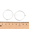 Brass Hoop Earring Findings LS-KK-R112-038D-3
