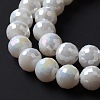 Electroplate Glass Beads Strands X-GLAA-E036-13E-5