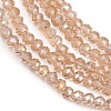 Electroplate Glass Beads Strands LS-EGLA-R048-2mm-33-4