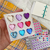 Plastic Rhinestone Self-Adhesive Stickers WG27965-01-1