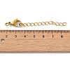 304 Stainless Steel Chain Extender Ion Plating(IP) STAS-O083-07G-01-3