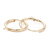 201 Stainless Steel Huggie Hoop Earring Findings STAS-P283-01S-G-2