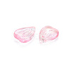 Transparent Spray Painted Glass Charms GLAA-S190-020A-05-3