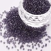 Transparent Glass Cylinder Beads SEED-S047-I-006-1