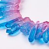 Natural Quartz Crystal Beads Strands G-E403-01C-2