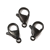Ion Plating(IP) Polished 316 Surgical Stainless Steel Lobster Claw Clasps STAS-R072-15A-B-1