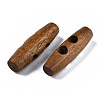 2-Hole Wooden Buttons WOOD-Q036-02-3