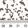 FGB 11/0 Grade A Baking Paint Glass Seed Beads SEED-S030-1047-4
