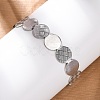 304 Stainless Steel Cuff Bangles BJEW-P355-01P-1