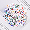 Opaque White Acrylic Beads SACR-YW0001-23-5