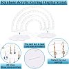 Acrylic Earring Display Stands EDIS-WH0029-11B-4