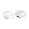 Transparent Glass Cabochons GGLA-R026-25mm-3