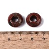 Natural Mahogany Obsidian European Beads G-N359-17A-02-3