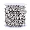 Tarnish Resistant 304 Stainless Steel Wheat Chains CHS-M001-01P-3