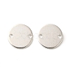 Brass Connector Charms KK-F907-02B-S-2