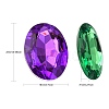 Imitation Taiwan Acrylic Rhinestone Cabochons GACR-A007-18x25mm-M-3