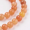Natural Red Aventurine Beads Strands GSR10mmC023-3