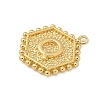Brass Pendants KK-B126-01G-Q-2