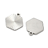 304 Stainless Steel Pendants STAS-C167-08C-P-2