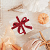 Polyester Chenille Ribbon OCOR-WH0097-36A-4
