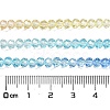 Transparent Painted Glass Beads Strands DGLA-A034-T3mm-A13-3